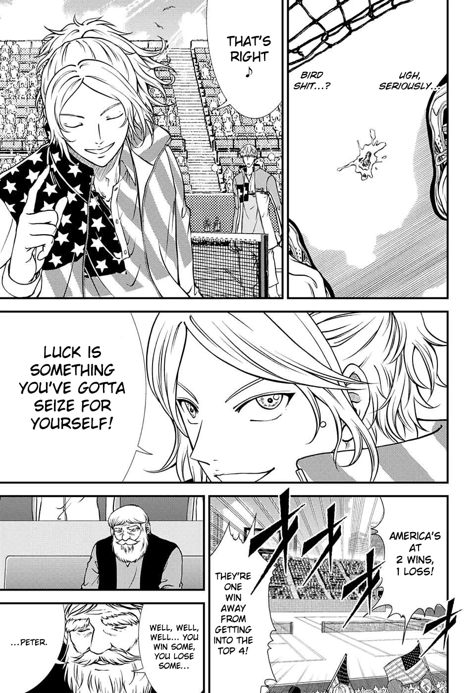 New Prince of Tennis Chapter 268 page 7 - Chapter 268: Switzerland vs. America ①