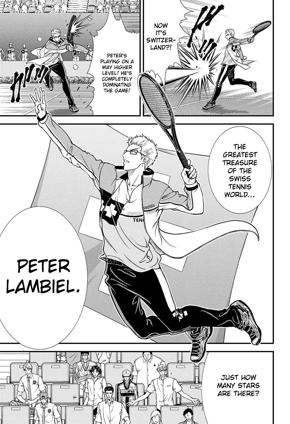 New Prince of Tennis Chapter 268 page 9 - Chapter 268: Switzerland vs. America ①