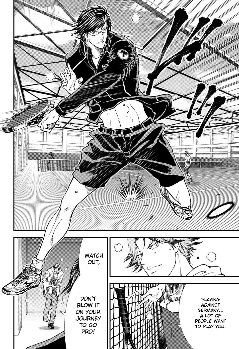 New Prince of Tennis Chapter 269 page 10 - Chapter 269: Switzerland vs. America ②