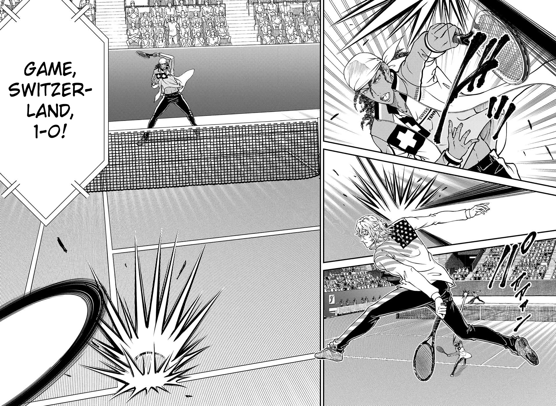 New Prince of Tennis Chapter 269 page 2 - Chapter 269: Switzerland vs. America ②