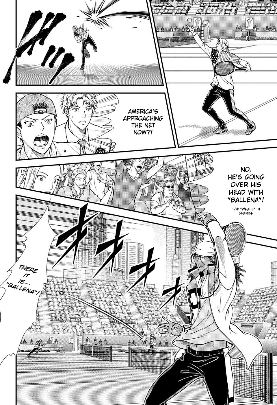New Prince of Tennis Chapter 269 page 3 - Chapter 269: Switzerland vs. America ②