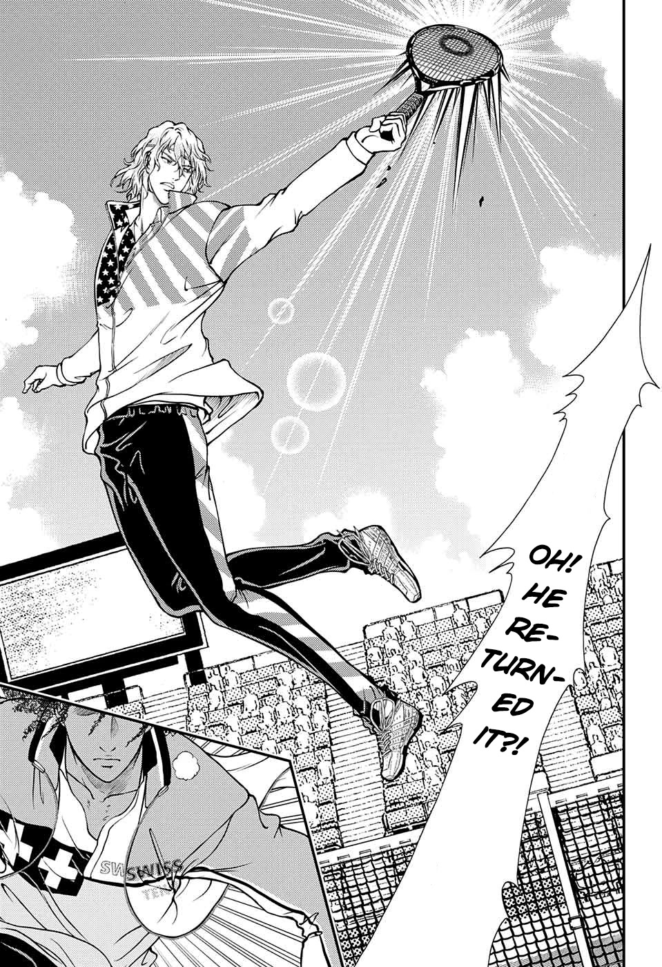 New Prince of Tennis Chapter 269 page 4 - Chapter 269: Switzerland vs. America ②