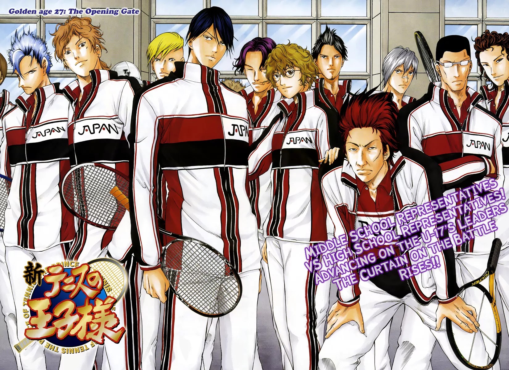 New Prince of Tennis Chapter 27 page 2 - Chapter 27 : The Opening Gate