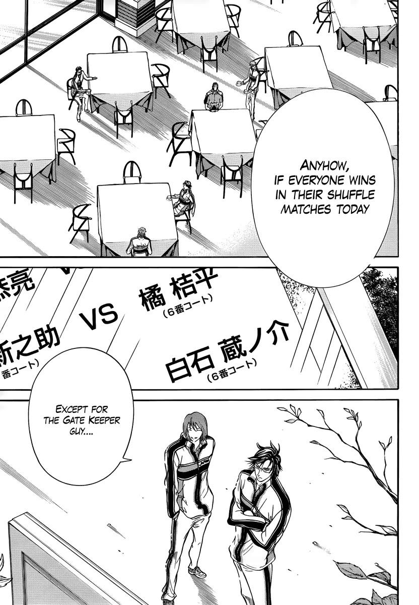 New Prince of Tennis Chapter 27 page 5 - Chapter 27 : The Opening Gate