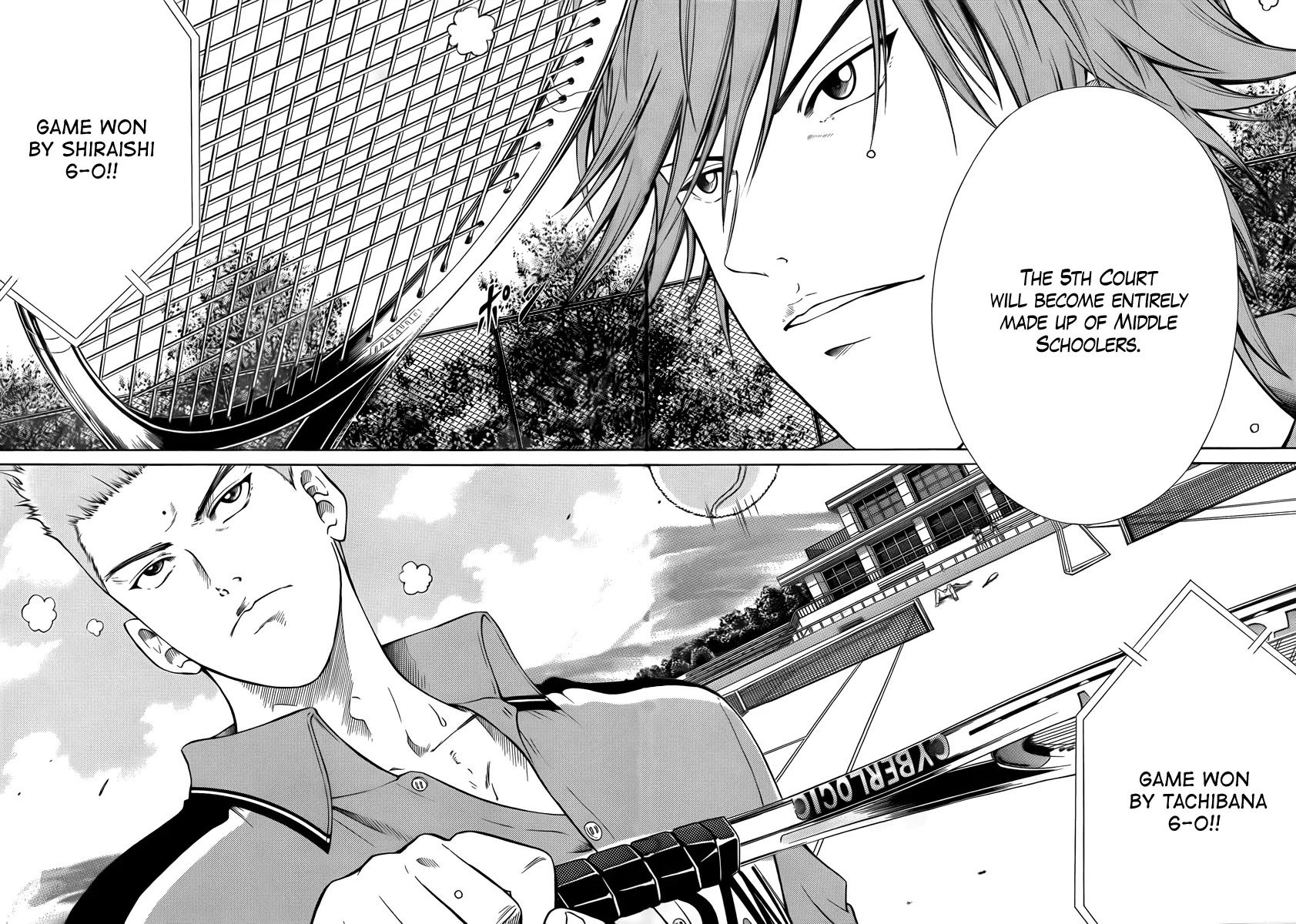 New Prince of Tennis Chapter 27 page 6 - Chapter 27 : The Opening Gate