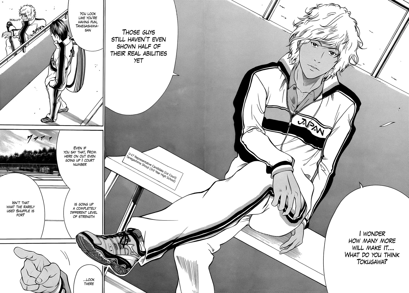 New Prince of Tennis Chapter 27 page 9 - Chapter 27 : The Opening Gate