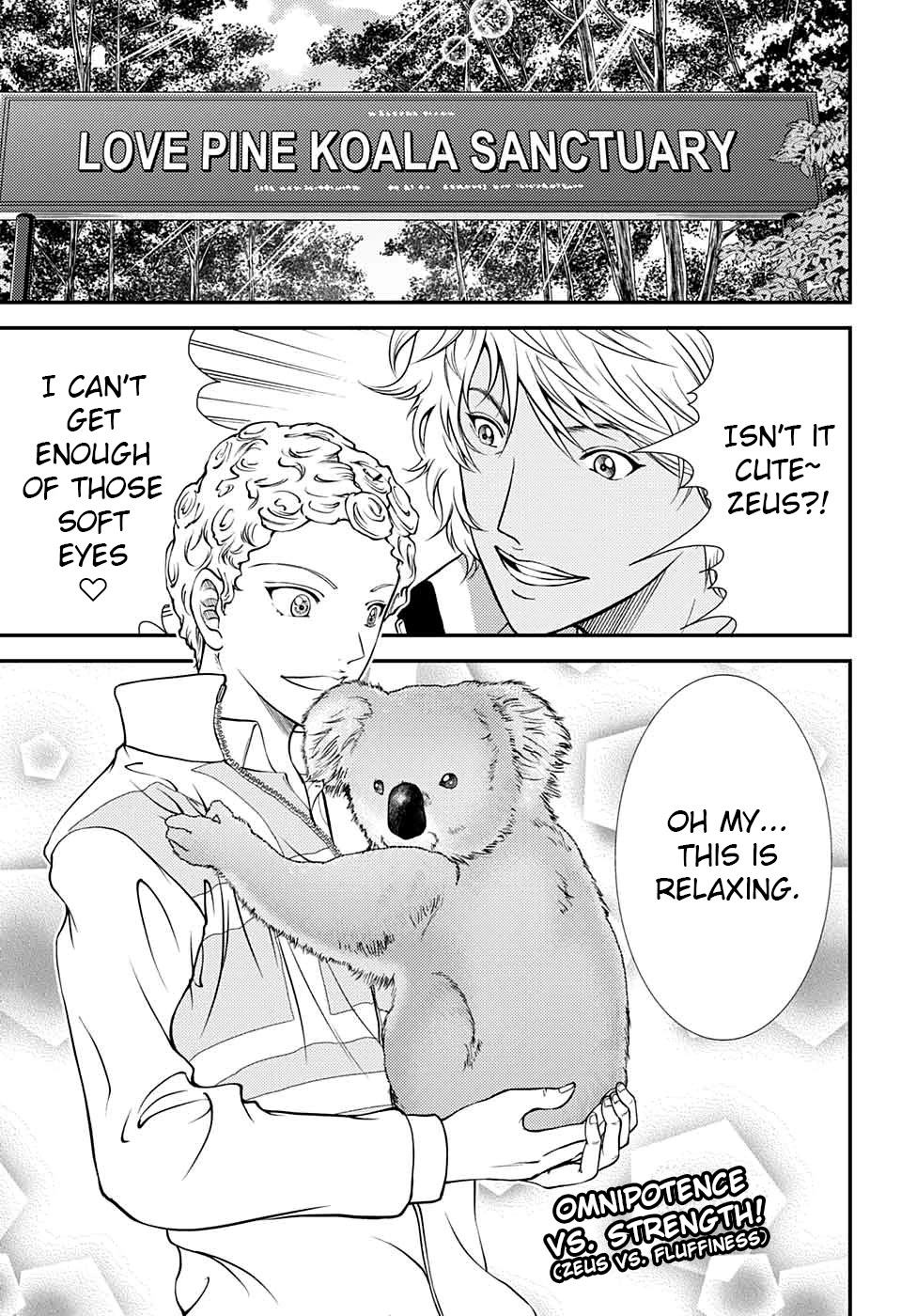 New Prince of Tennis Chapter 271 page 1 - Chapter 271: The Best 4 are here!