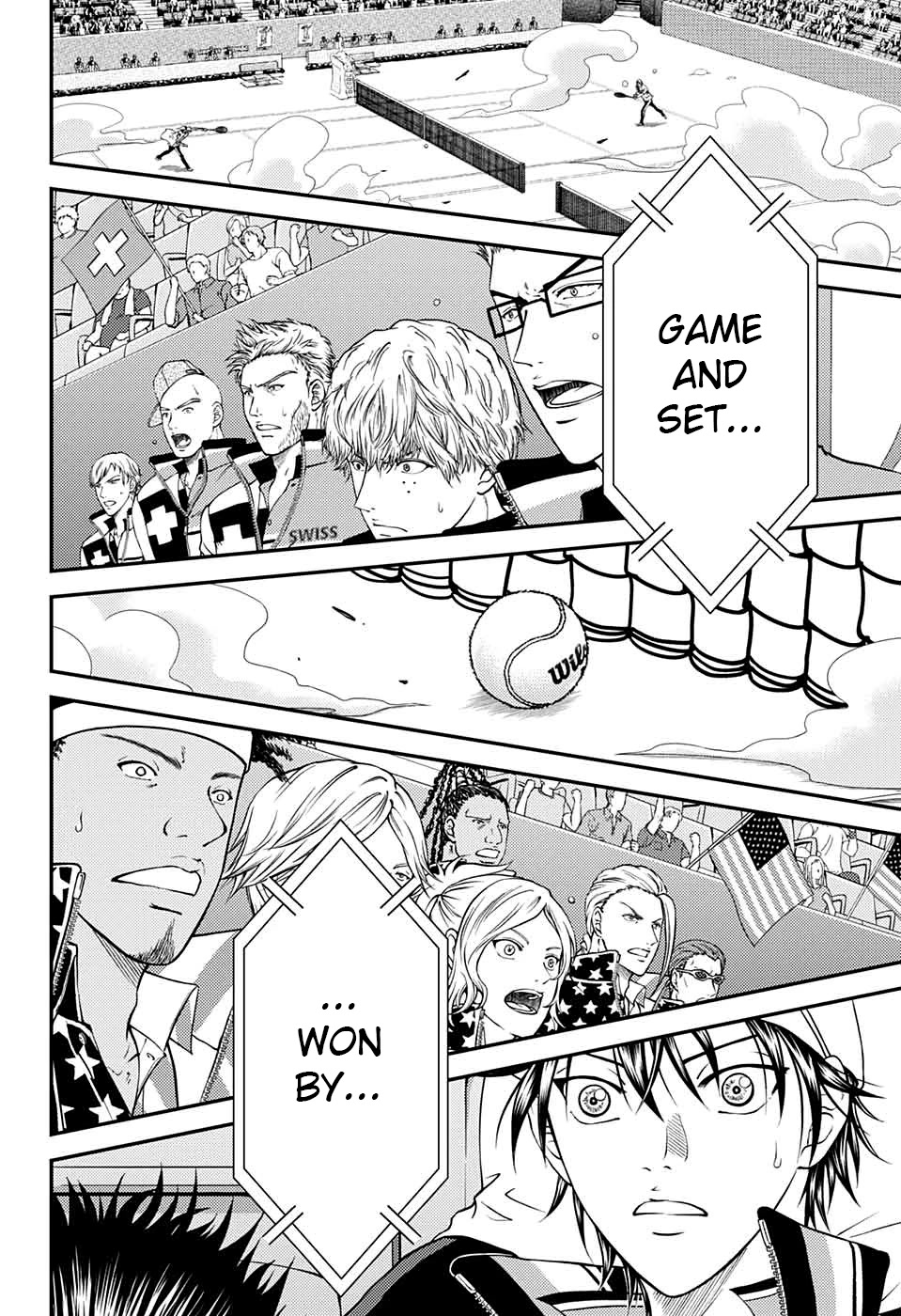 New Prince of Tennis Chapter 271 page 4 - Chapter 271: The Best 4 are here!