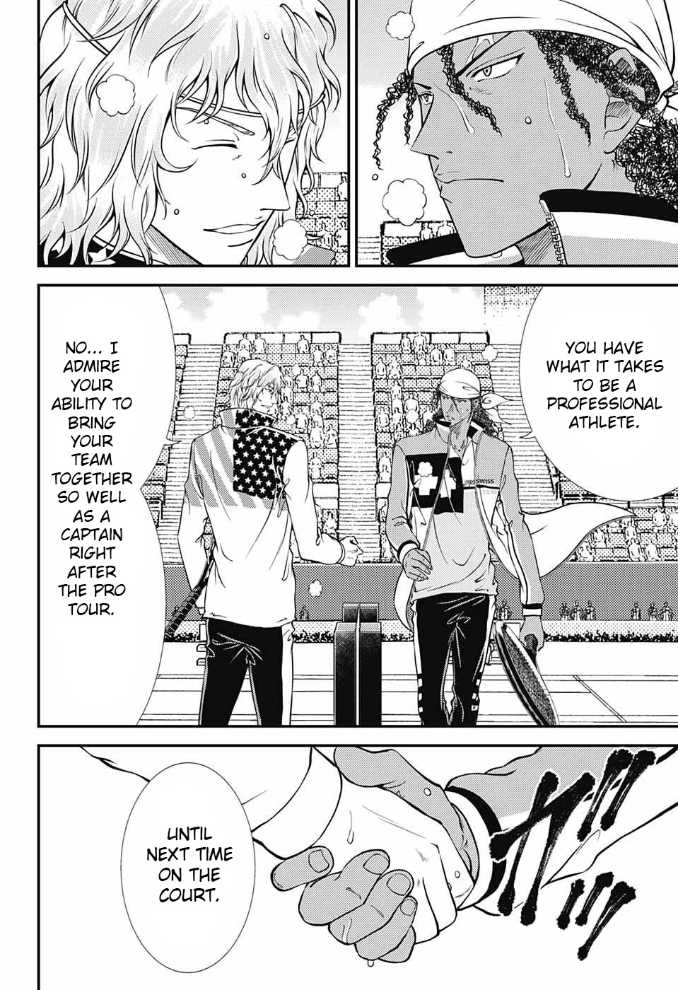 New Prince of Tennis Chapter 271 page 6 - Chapter 271: The Best 4 are here!