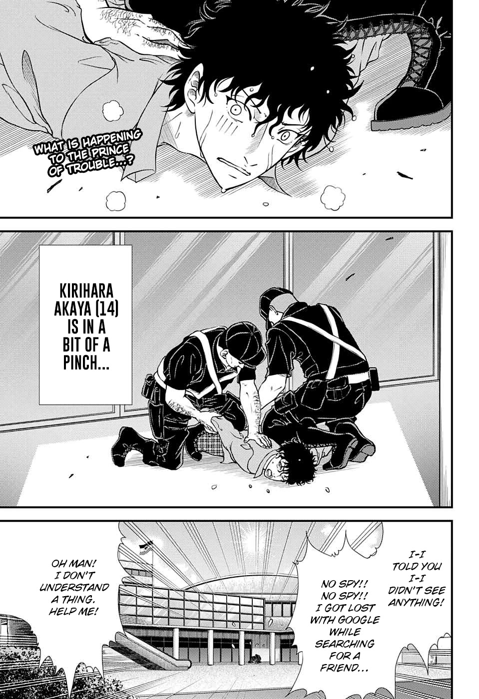 New Prince of Tennis Chapter 272 page 1 - Chapter 272: The day before the semifinals