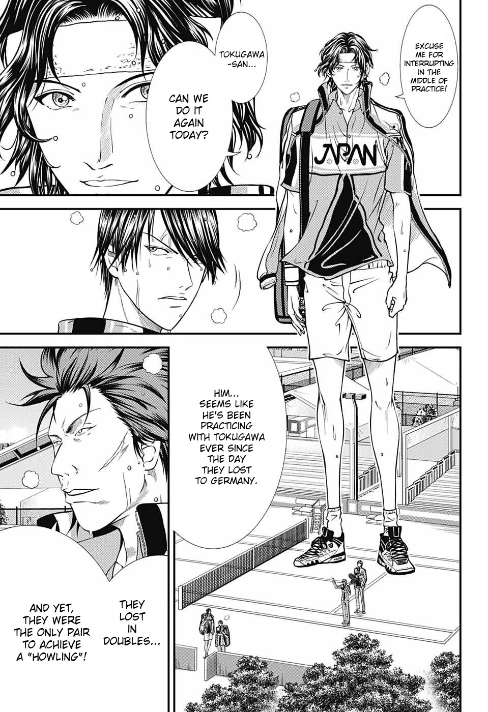 New Prince of Tennis Chapter 272 page 10 - Chapter 272: The day before the semifinals