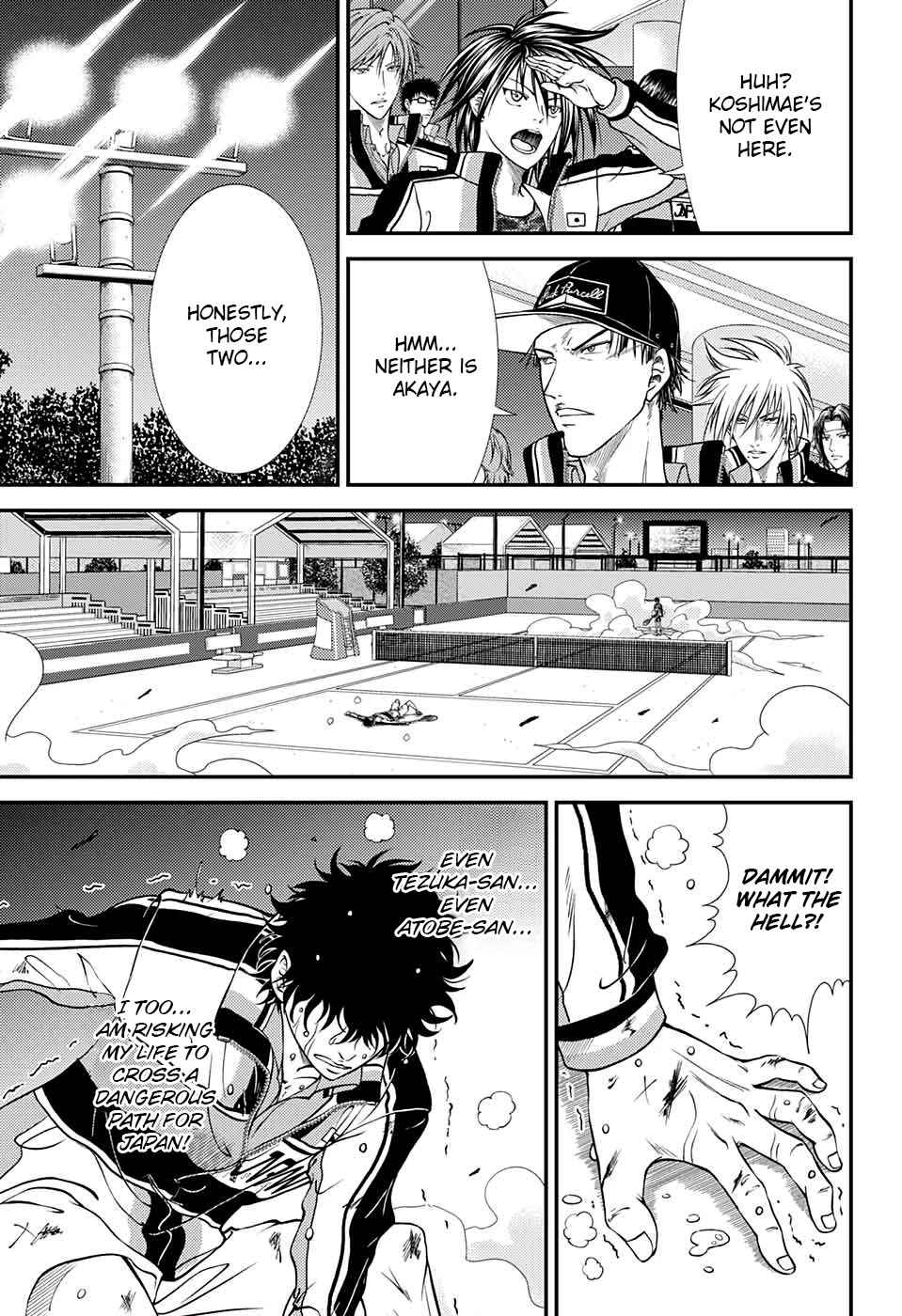 New Prince of Tennis Chapter 272 page 14 - Chapter 272: The day before the semifinals