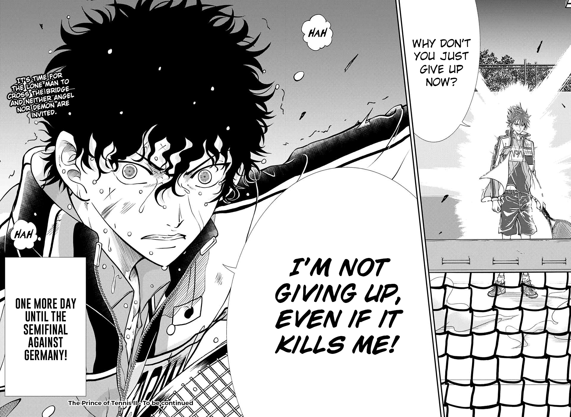 New Prince of Tennis Chapter 272 page 15 - Chapter 272: The day before the semifinals