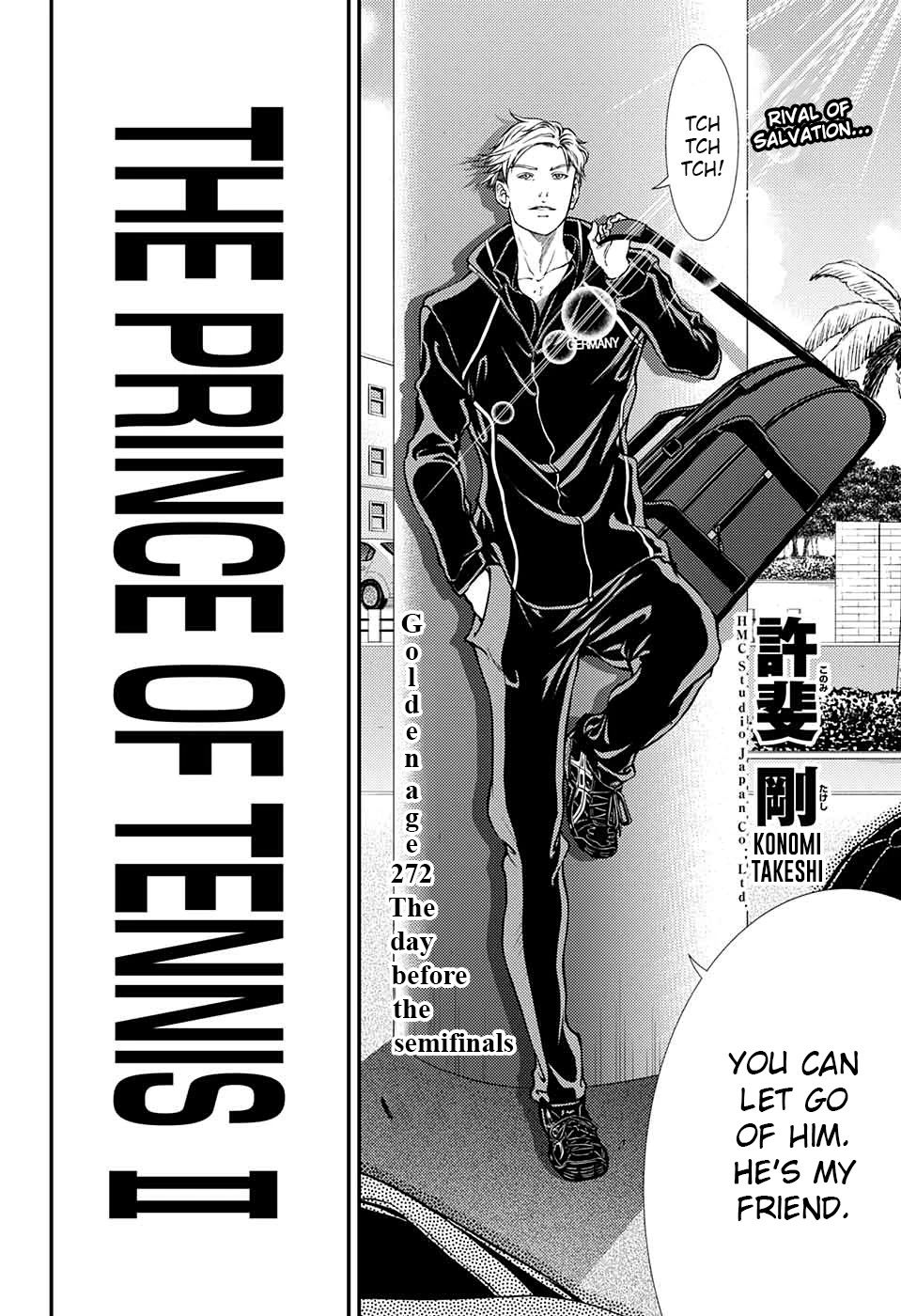 New Prince of Tennis Chapter 272 page 2 - Chapter 272: The day before the semifinals
