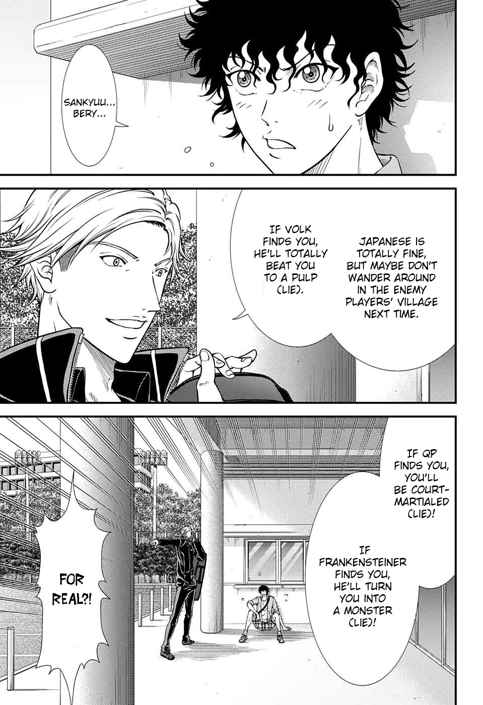 New Prince of Tennis Chapter 272 page 3 - Chapter 272: The day before the semifinals