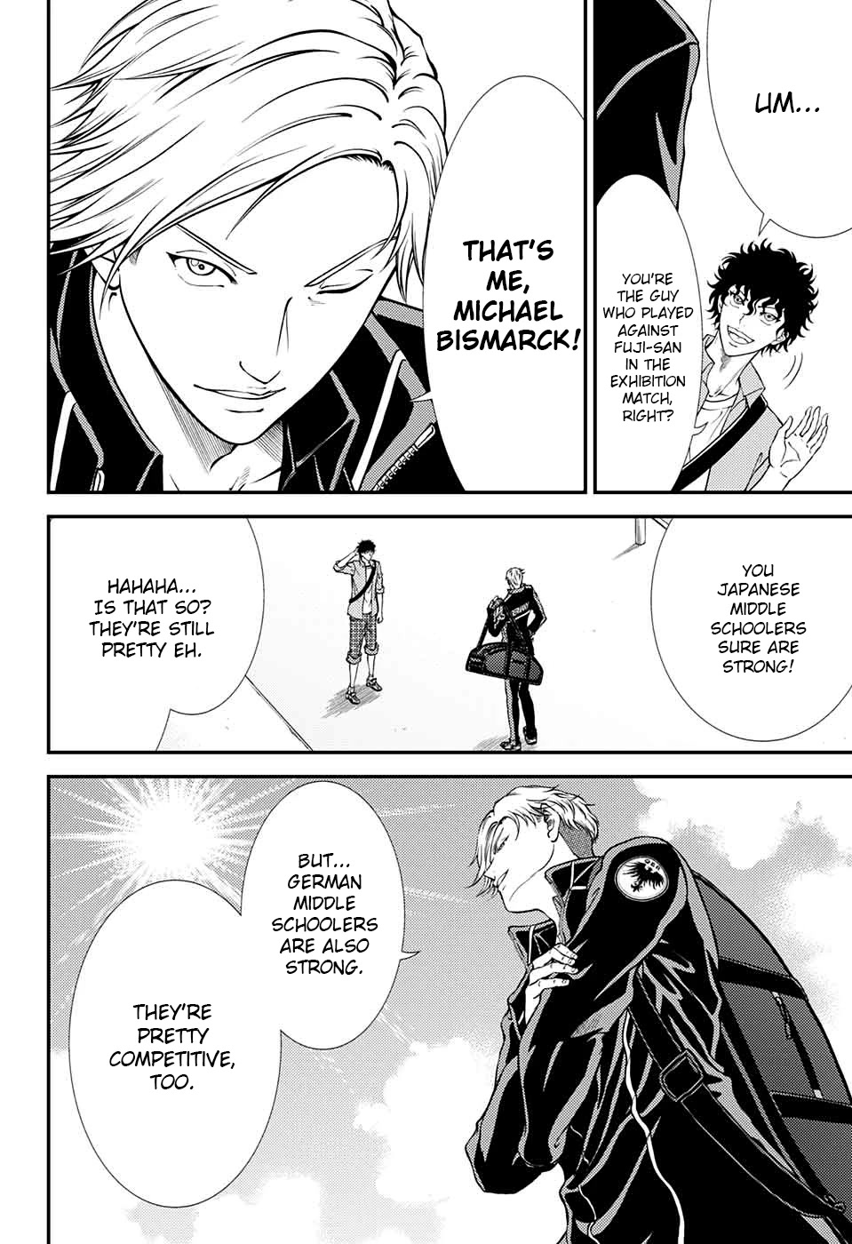 New Prince of Tennis Chapter 272 page 4 - Chapter 272: The day before the semifinals