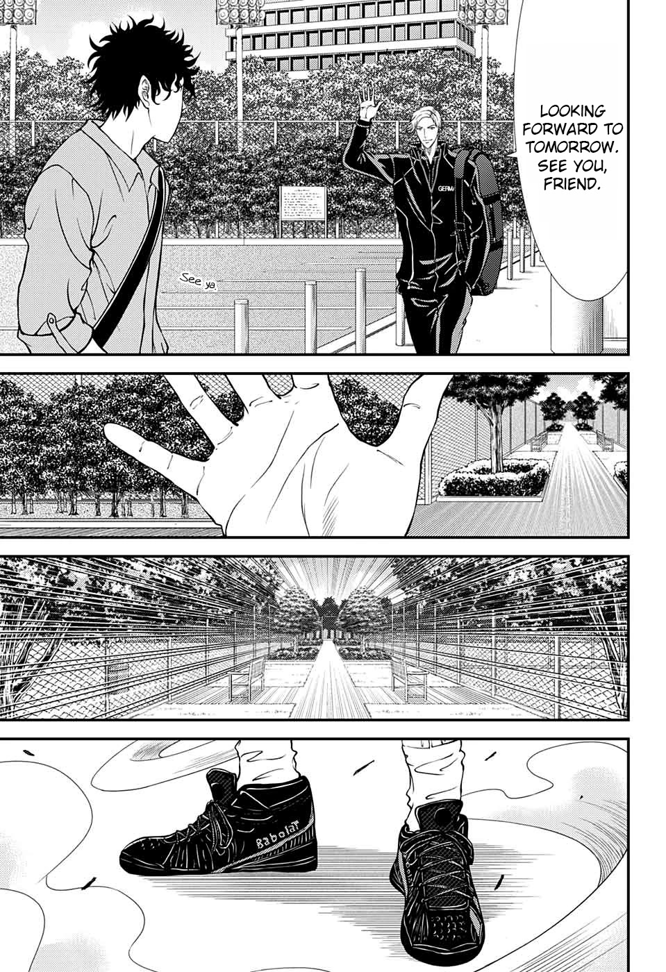 New Prince of Tennis Chapter 272 page 5 - Chapter 272: The day before the semifinals