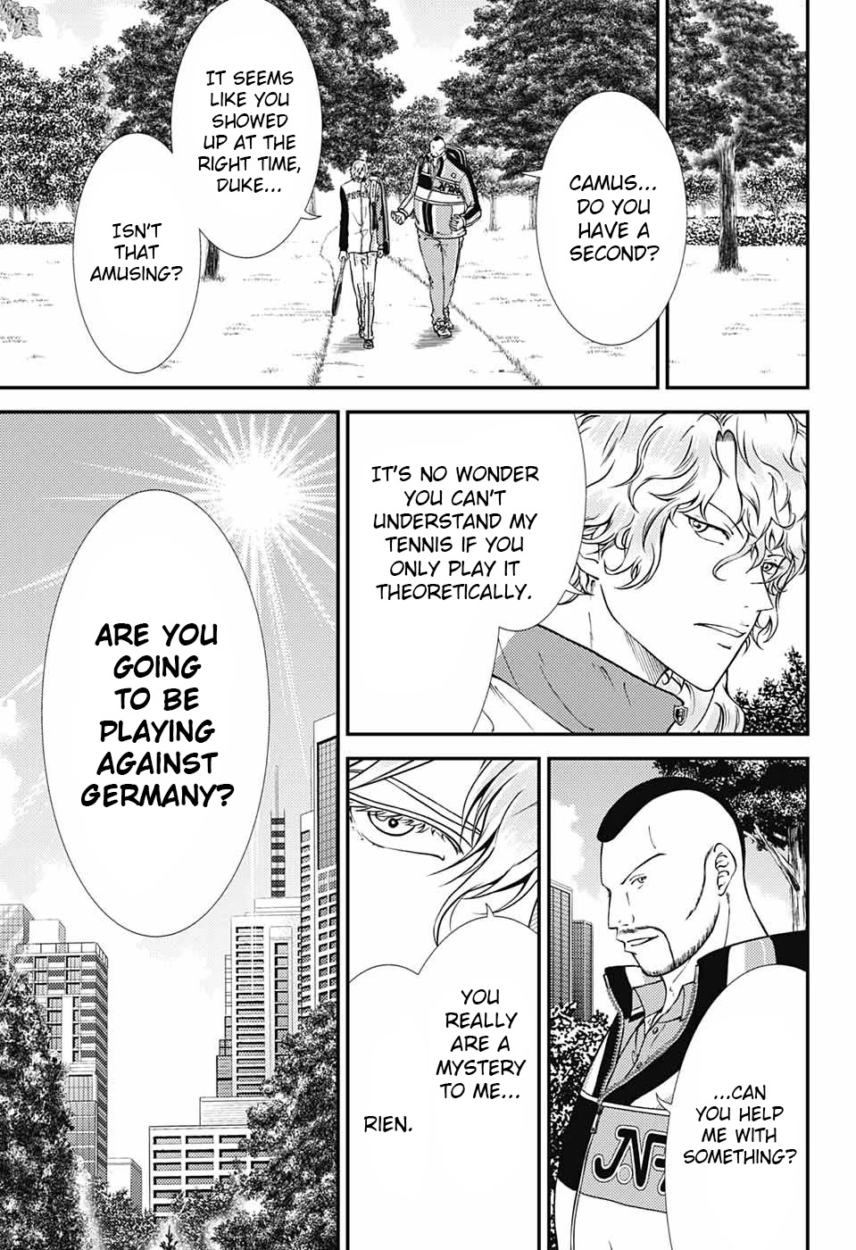 New Prince of Tennis Chapter 272 page 8 - Chapter 272: The day before the semifinals