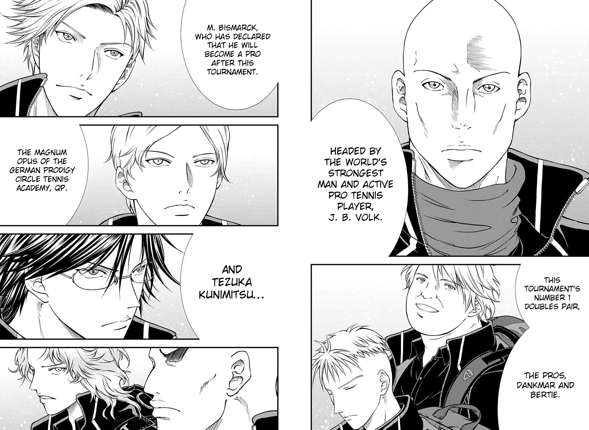 New Prince of Tennis Chapter 273 page 10 - Chapter 273: Huddle up
