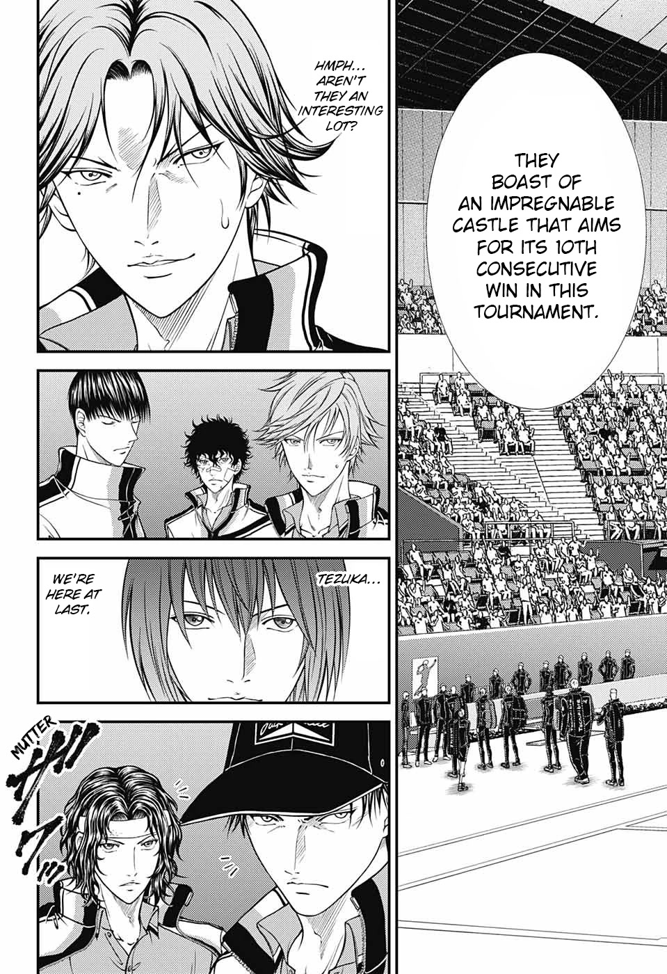 New Prince of Tennis Chapter 273 page 11 - Chapter 273: Huddle up