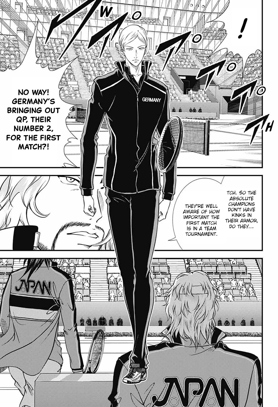 New Prince of Tennis Chapter 273 page 12 - Chapter 273: Huddle up