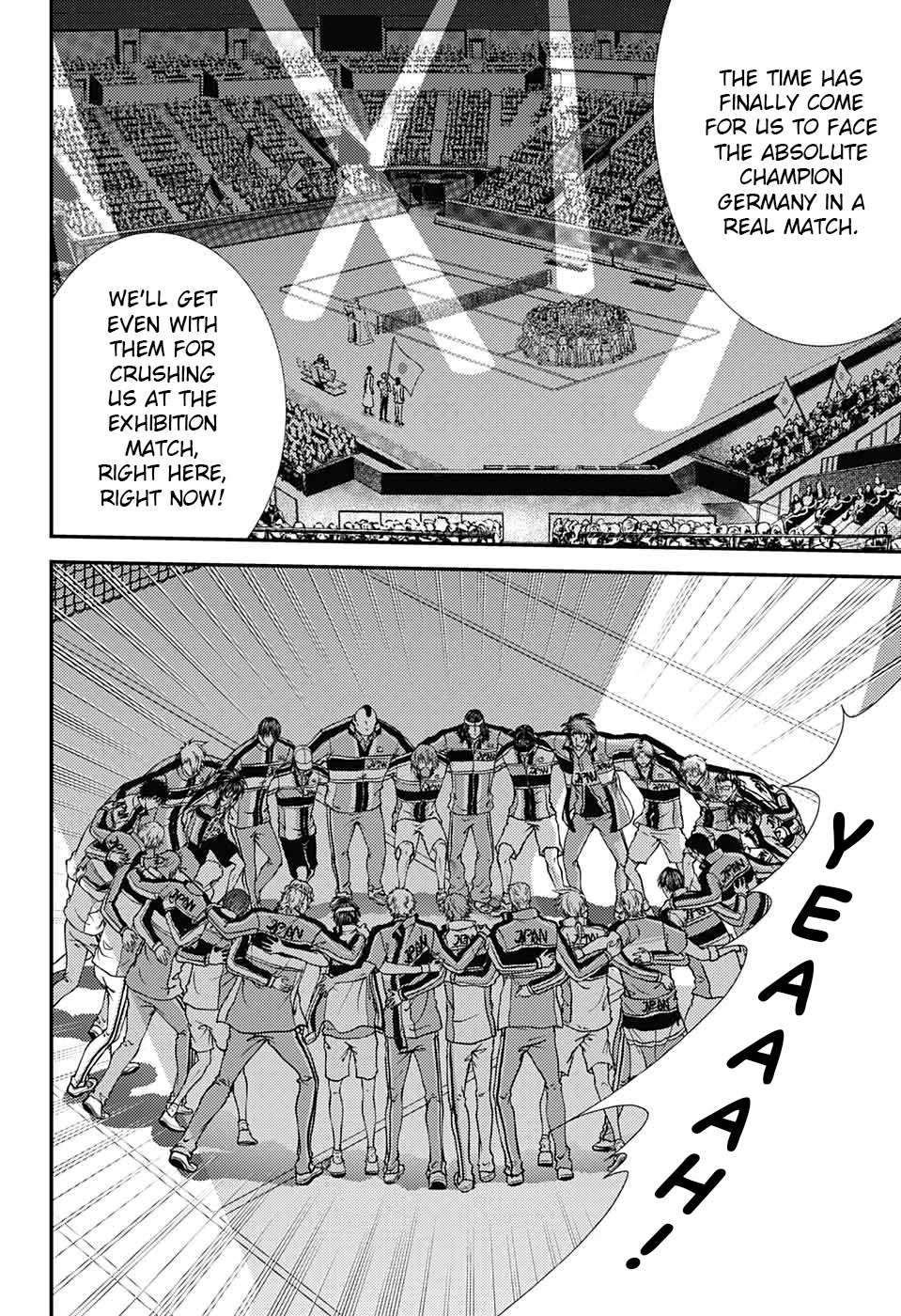 New Prince of Tennis Chapter 273 page 2 - Chapter 273: Huddle up