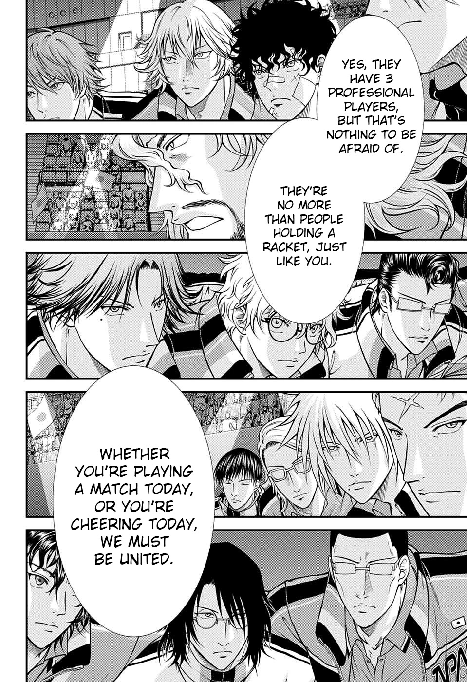 New Prince of Tennis Chapter 273 page 4 - Chapter 273: Huddle up