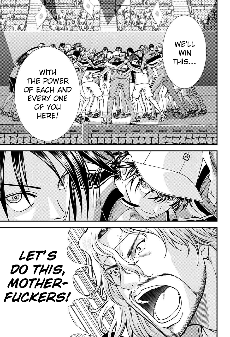 New Prince of Tennis Chapter 273 page 5 - Chapter 273: Huddle up