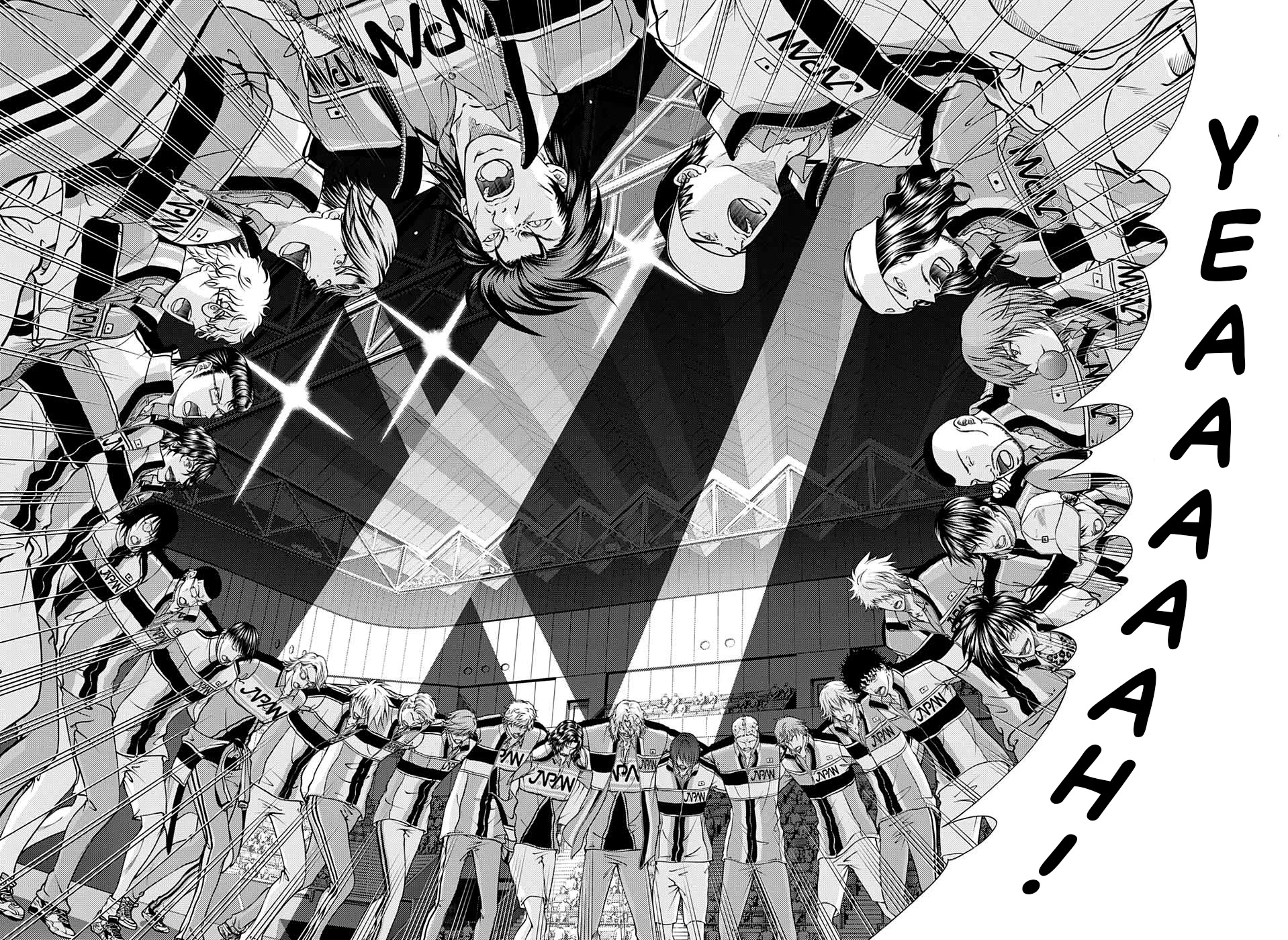 New Prince of Tennis Chapter 273 page 6 - Chapter 273: Huddle up