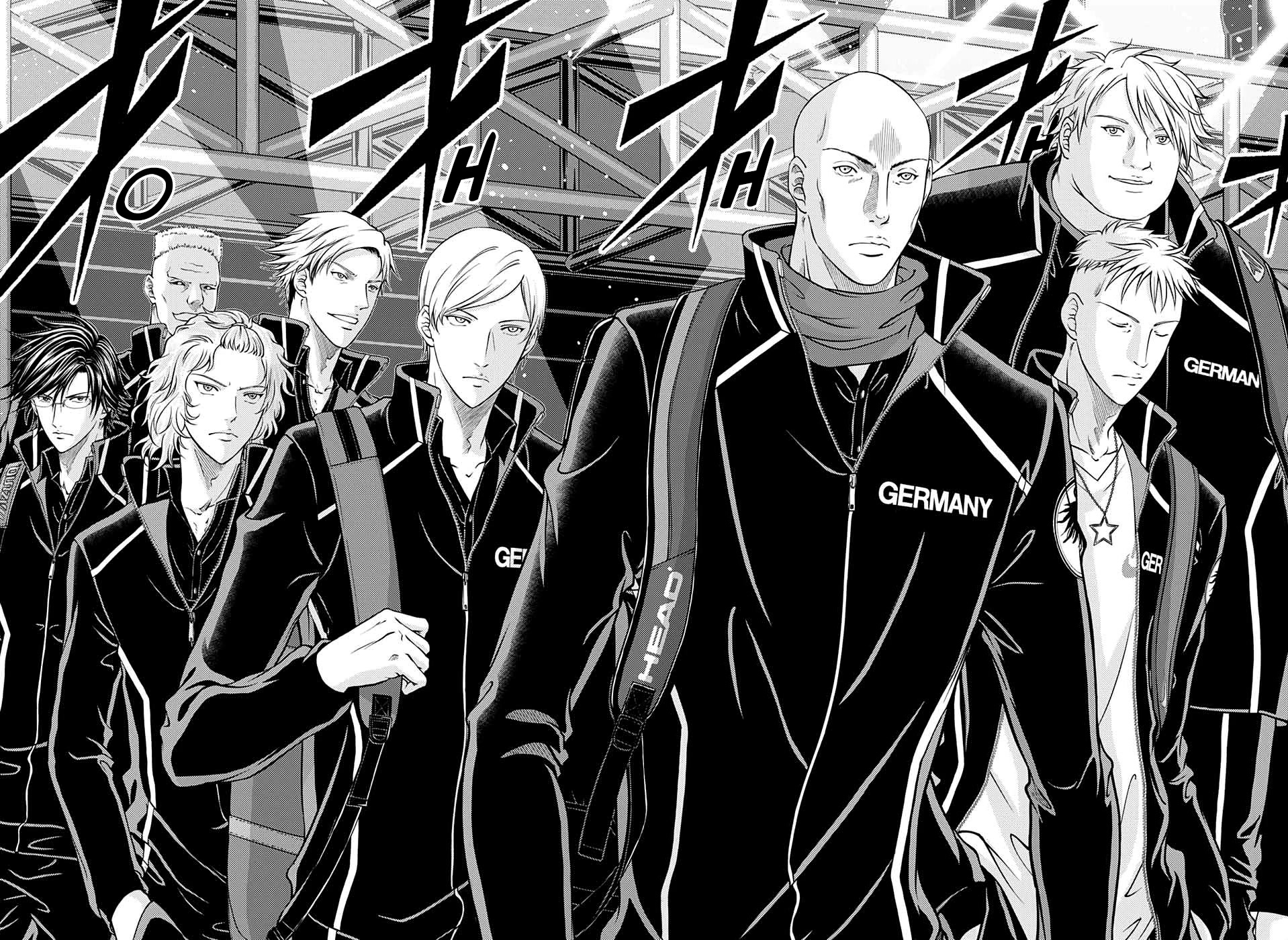 New Prince of Tennis Chapter 273 page 9 - Chapter 273: Huddle up