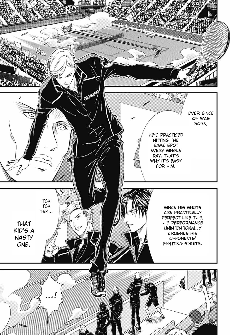 New Prince of Tennis Chapter 274 page 7 - Chapter 274: High Precision Machine