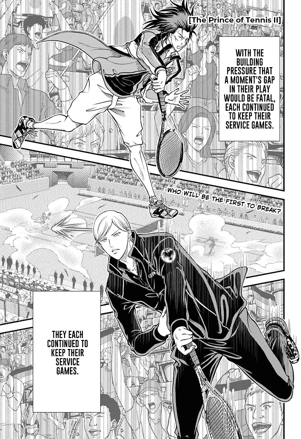 New Prince of Tennis Chapter 276 page 1 - Chapter 276: A passionate man and a coldhearted man