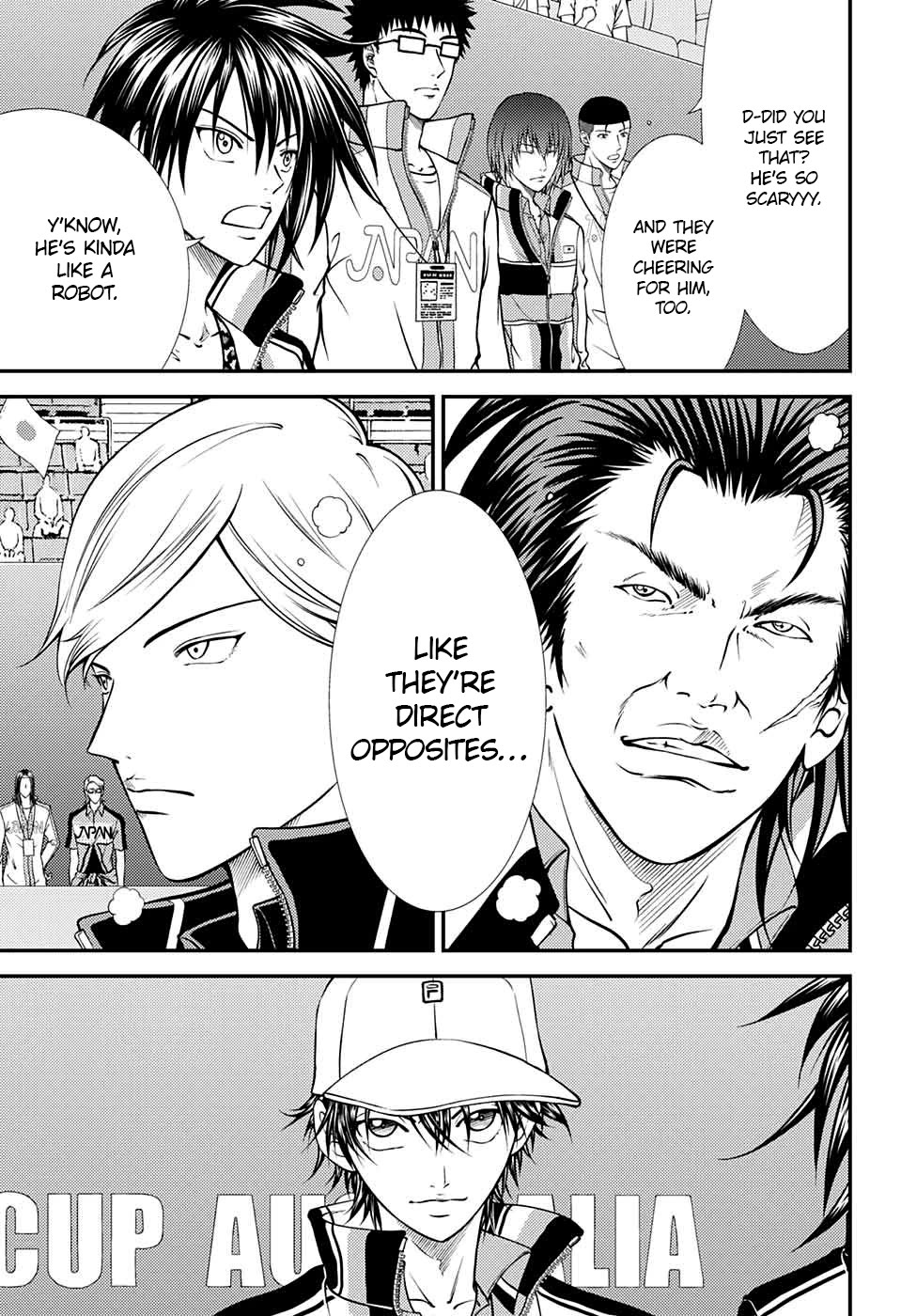 New Prince of Tennis Chapter 276 page 11 - Chapter 276: A passionate man and a coldhearted man