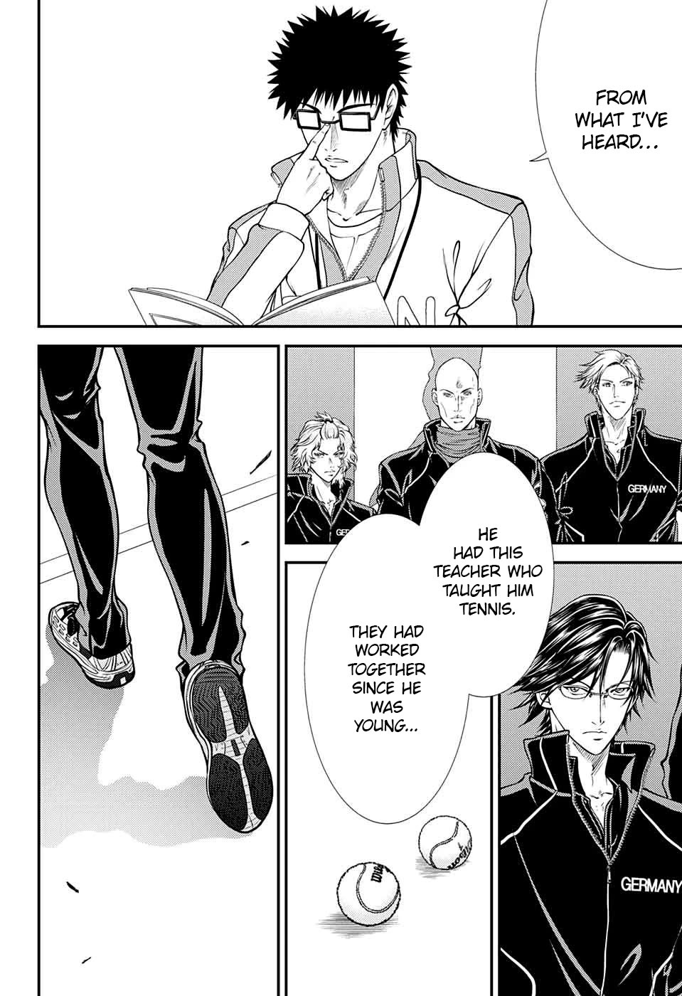 New Prince of Tennis Chapter 276 page 12 - Chapter 276: A passionate man and a coldhearted man