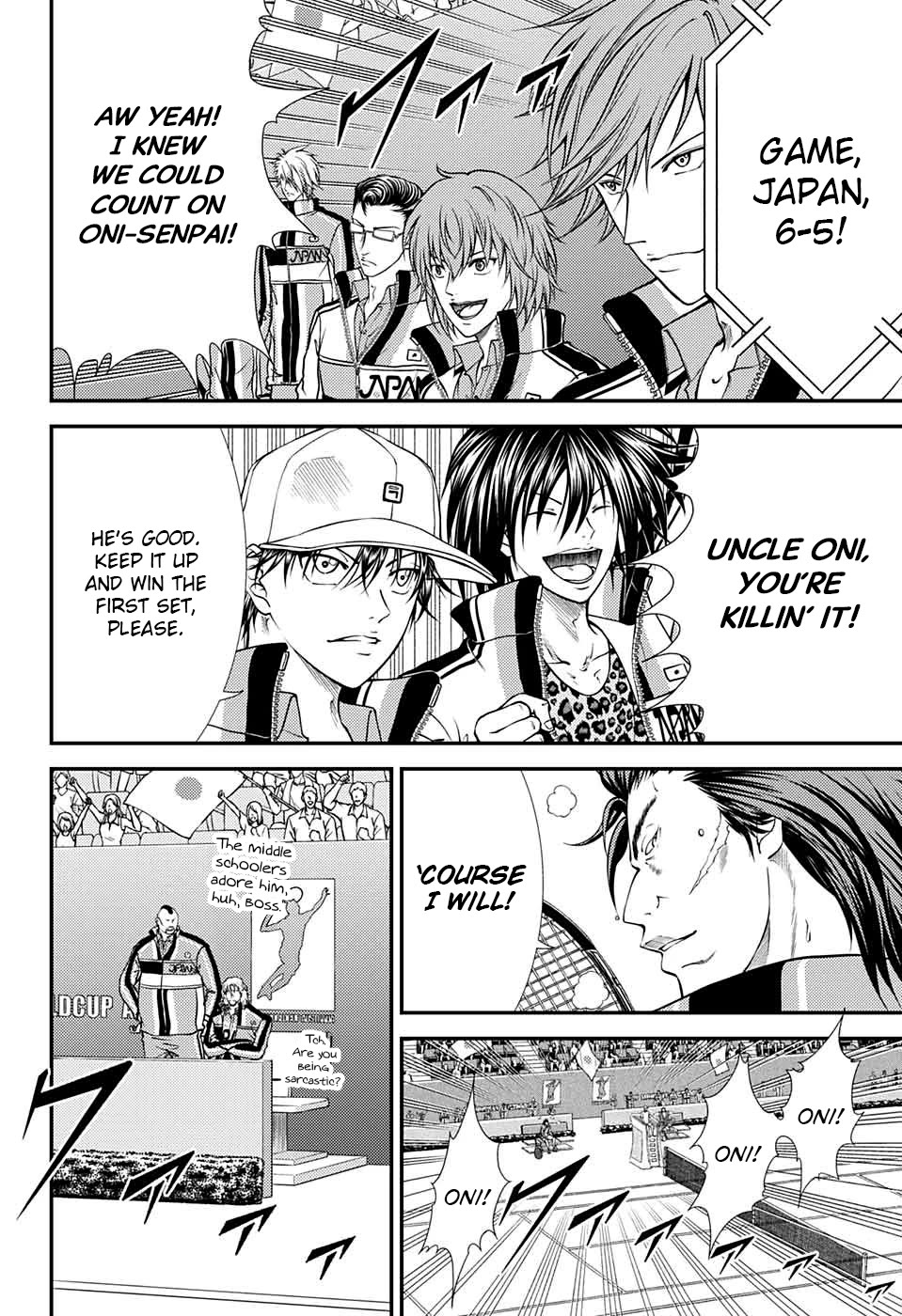 New Prince of Tennis Chapter 276 page 6 - Chapter 276: A passionate man and a coldhearted man