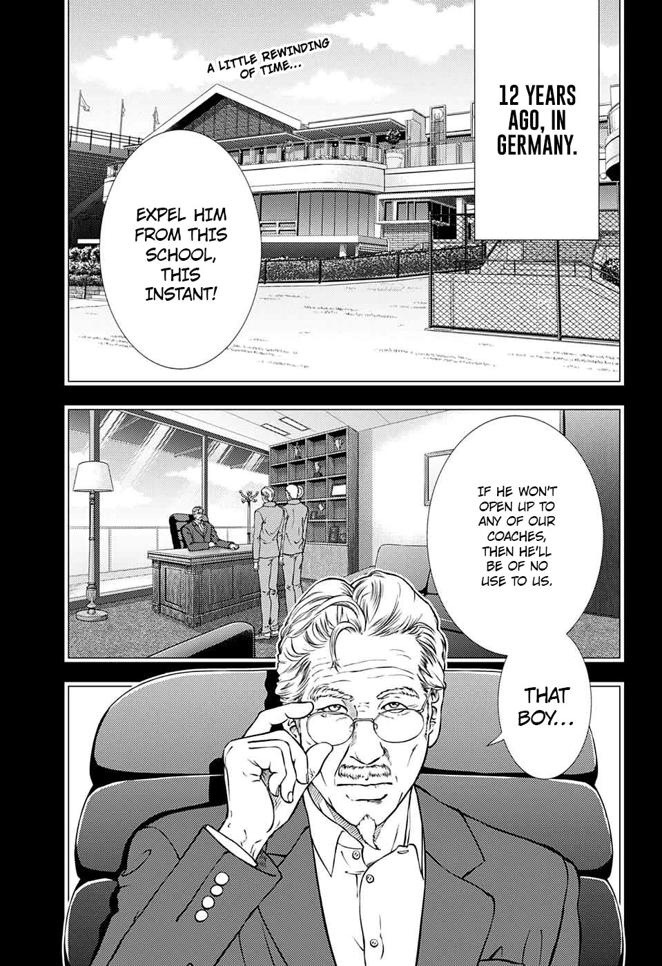 New Prince of Tennis Chapter 277 page 1 - Chapter 277: Quark Puppe (Unimportant Puppet)