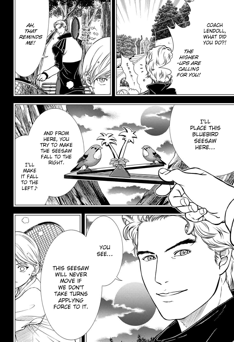 New Prince of Tennis Chapter 277 page 12 - Chapter 277: Quark Puppe (Unimportant Puppet)