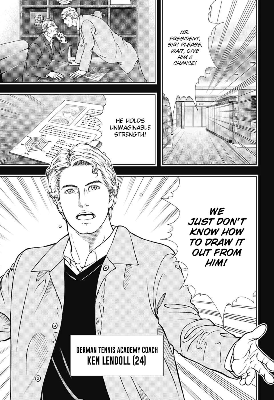 New Prince of Tennis Chapter 277 page 3 - Chapter 277: Quark Puppe (Unimportant Puppet)