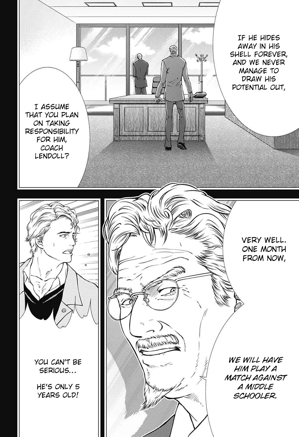 New Prince of Tennis Chapter 277 page 4 - Chapter 277: Quark Puppe (Unimportant Puppet)