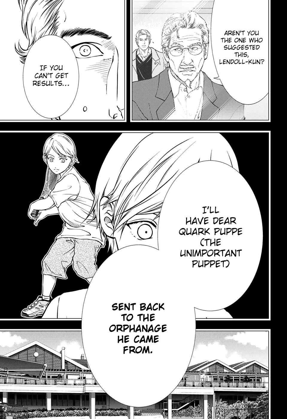 New Prince of Tennis Chapter 277 page 5 - Chapter 277: Quark Puppe (Unimportant Puppet)