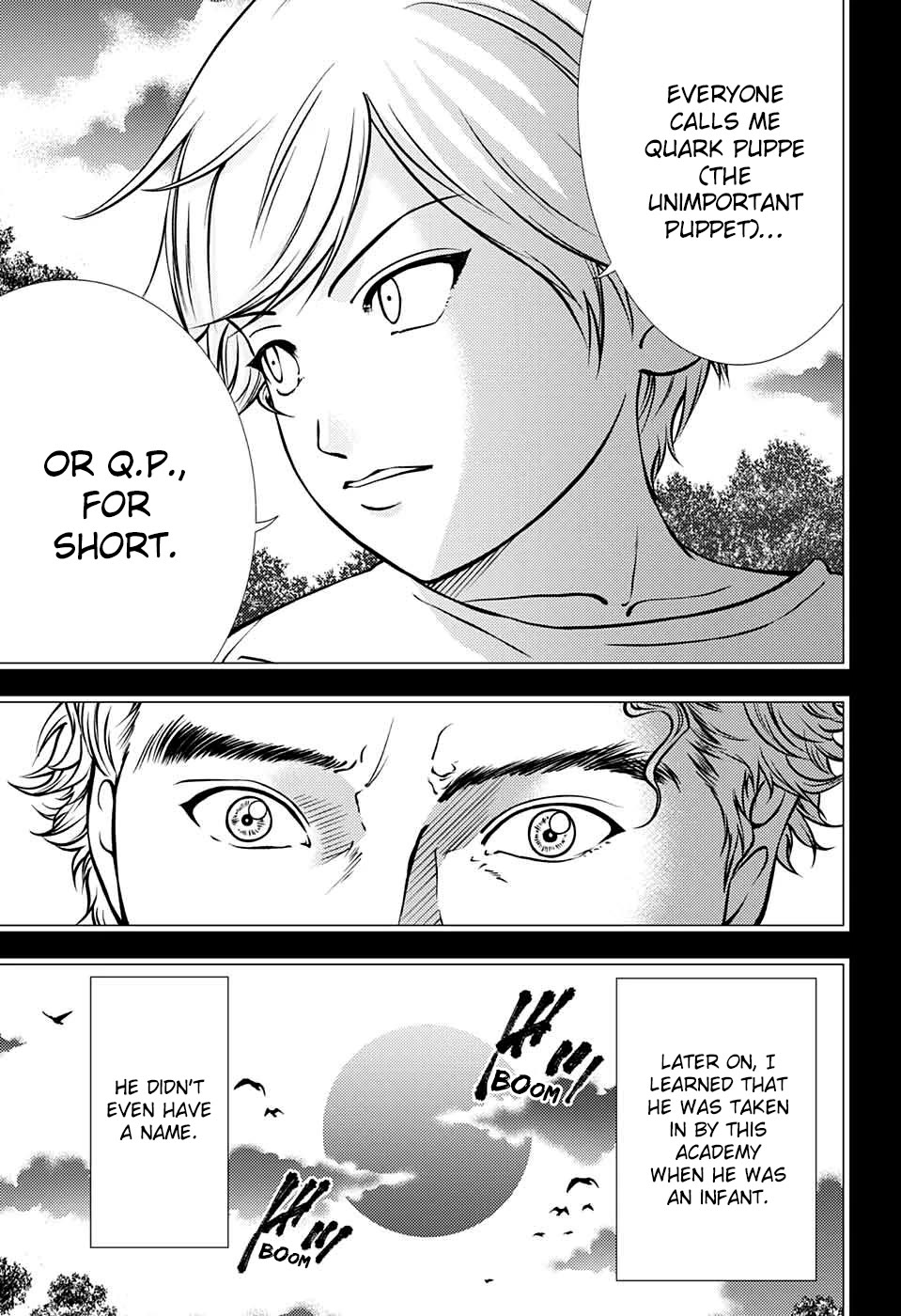 New Prince of Tennis Chapter 277 page 9 - Chapter 277: Quark Puppe (Unimportant Puppet)