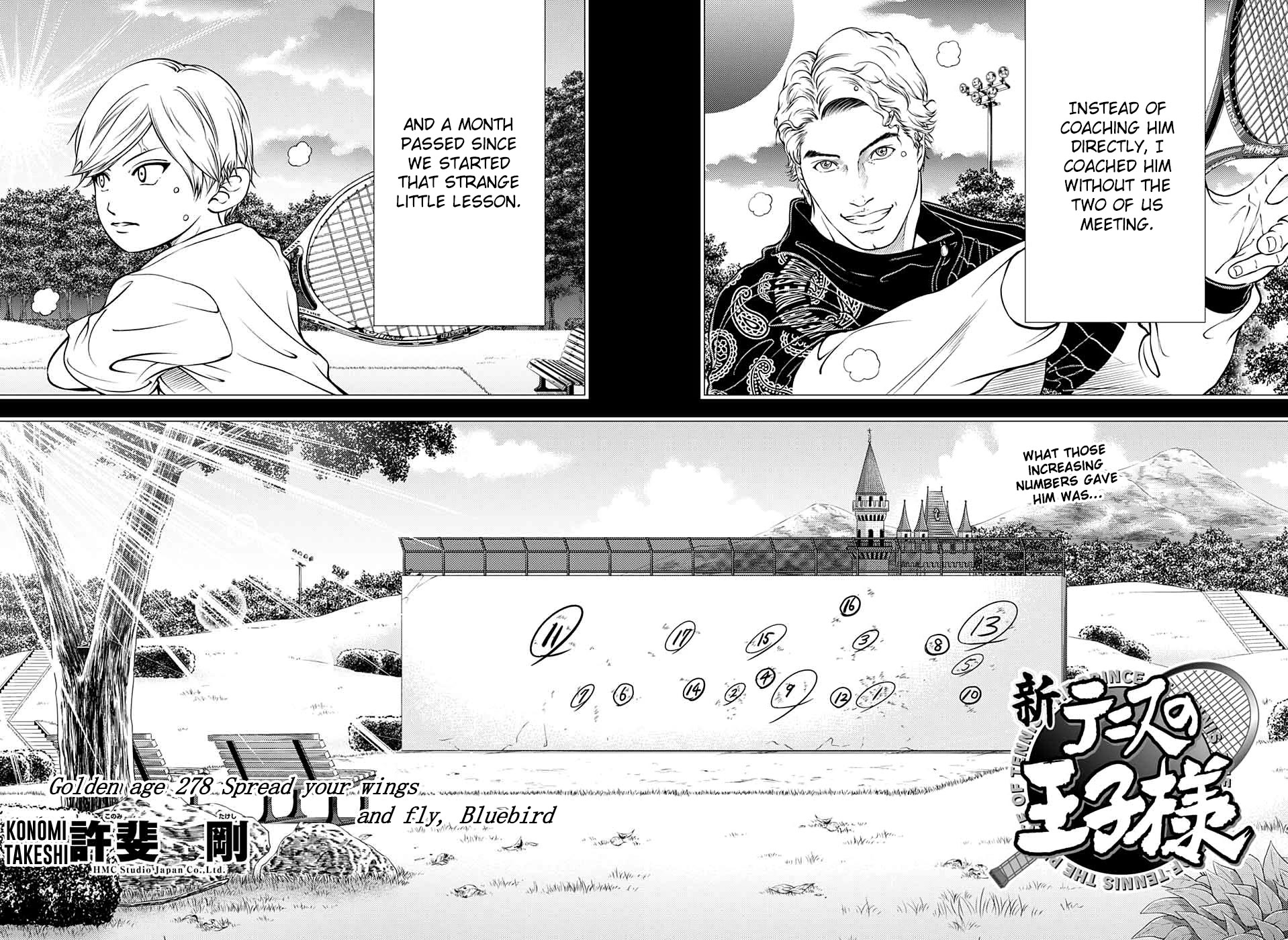 New Prince of Tennis Chapter 278 page 1 - Chapter 278: Spread your wings and fly, Bluebird