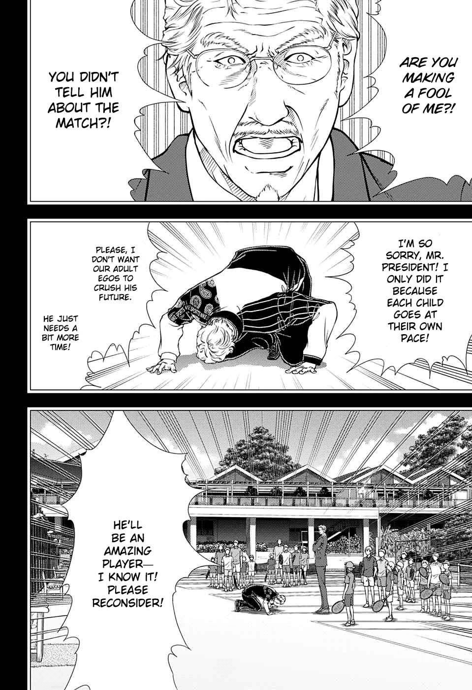 New Prince of Tennis Chapter 278 page 2 - Chapter 278: Spread your wings and fly, Bluebird