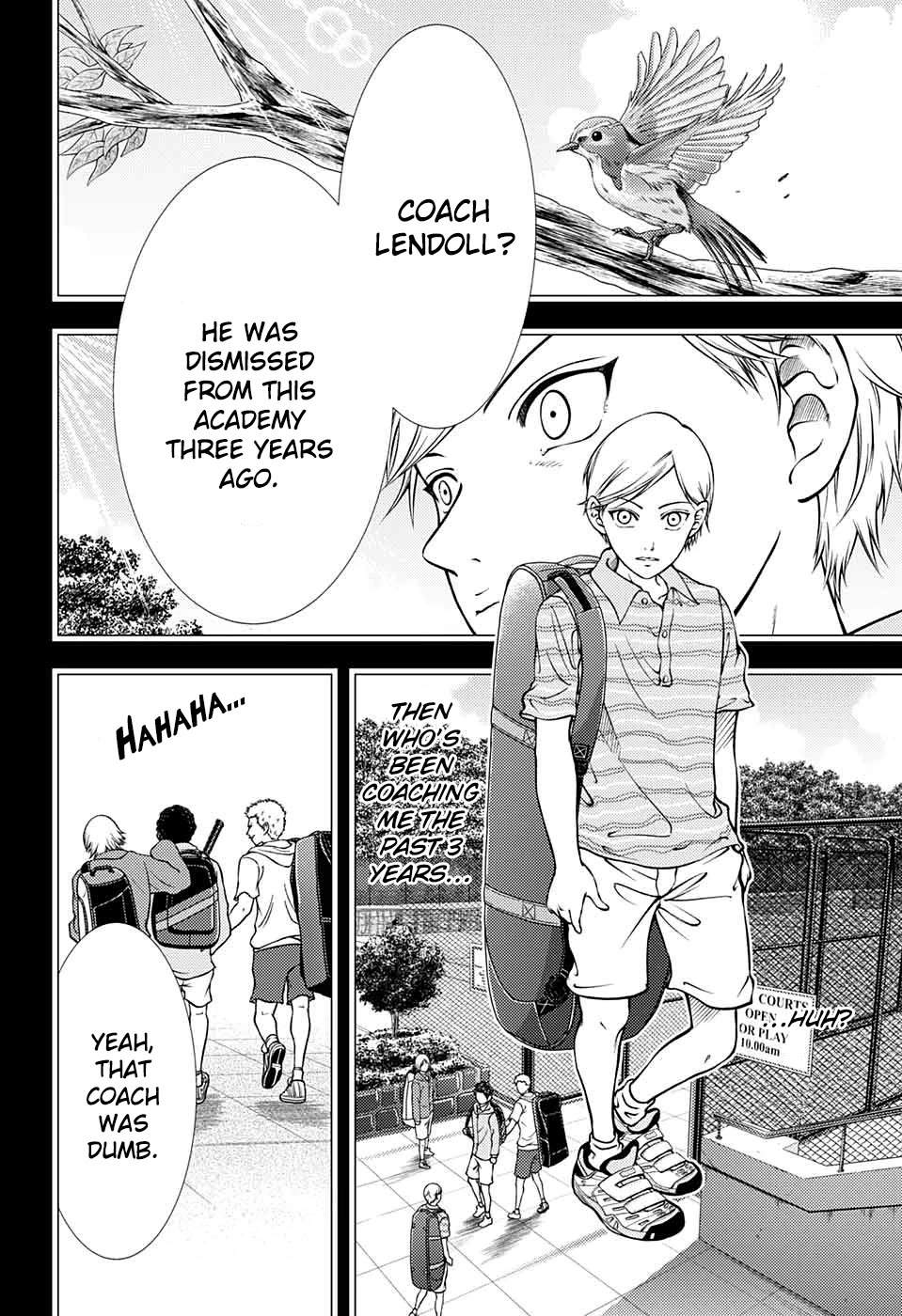 New Prince of Tennis Chapter 278 page 4 - Chapter 278: Spread your wings and fly, Bluebird