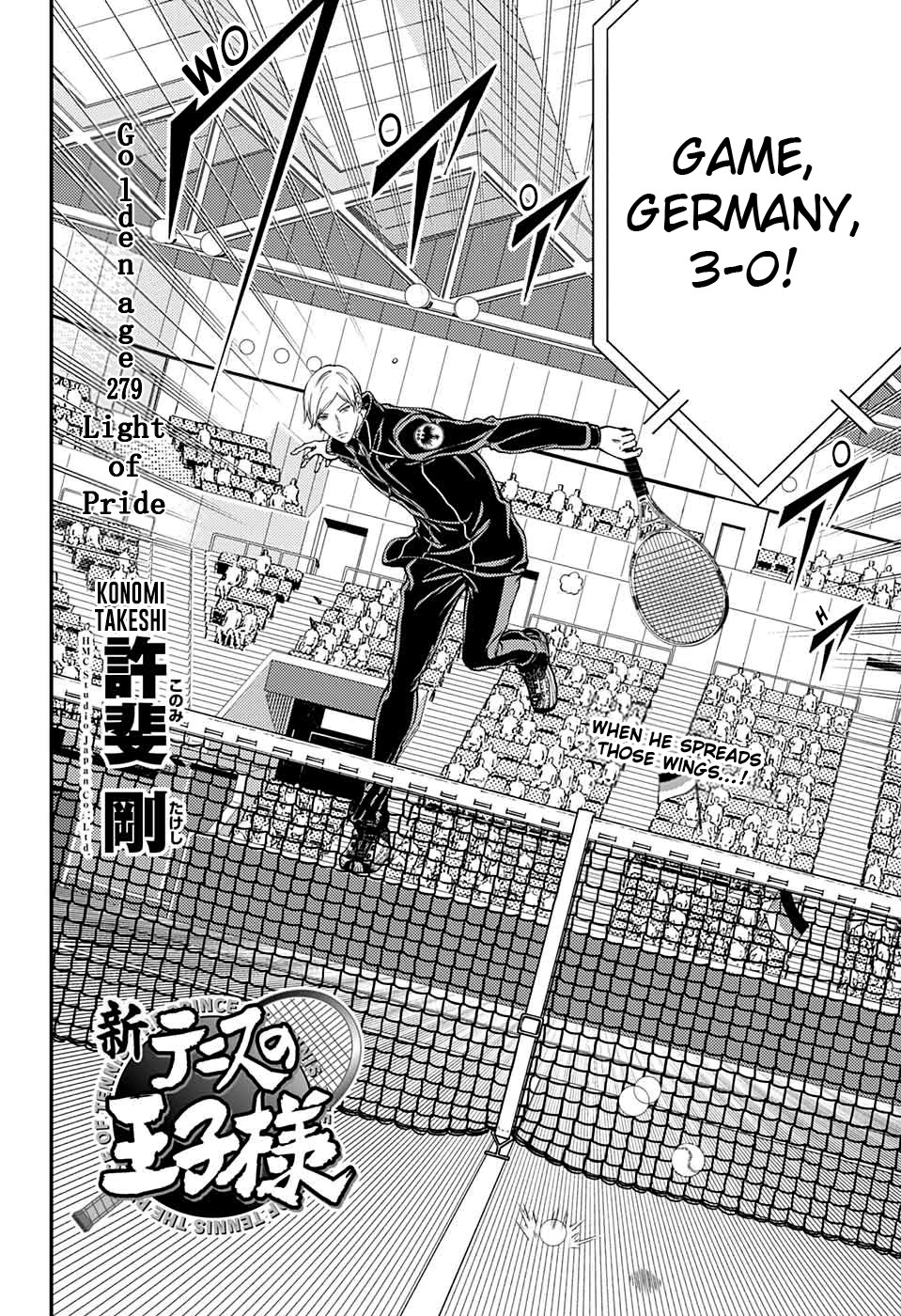 New Prince of Tennis Chapter 279 page 2 - Chapter 279: Light of Pride