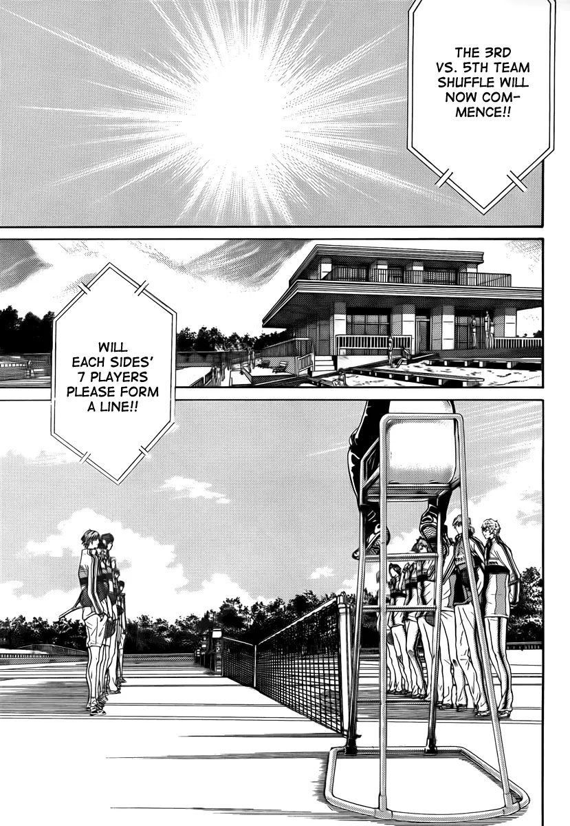 New Prince of Tennis Chapter 28 page 10 - Chapter 28 : The Mysterious Relationship Between Oni and the middle