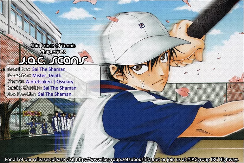 New Prince of Tennis Chapter 28 page 15 - Chapter 28 : The Mysterious Relationship Between Oni and the middle
