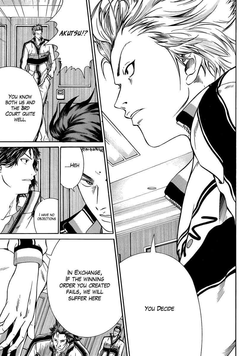 New Prince of Tennis Chapter 28 page 6 - Chapter 28 : The Mysterious Relationship Between Oni and the middle