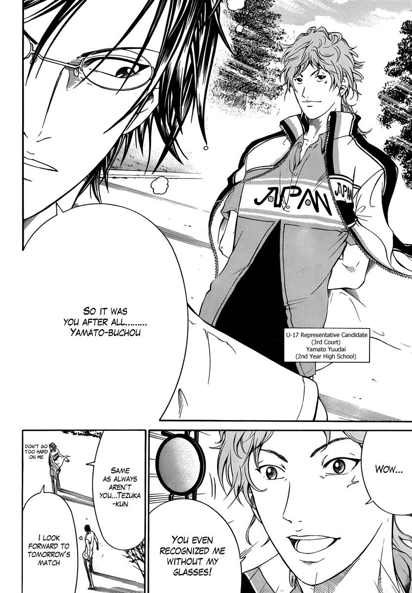 New Prince of Tennis Chapter 28 page 9 - Chapter 28 : The Mysterious Relationship Between Oni and the middle