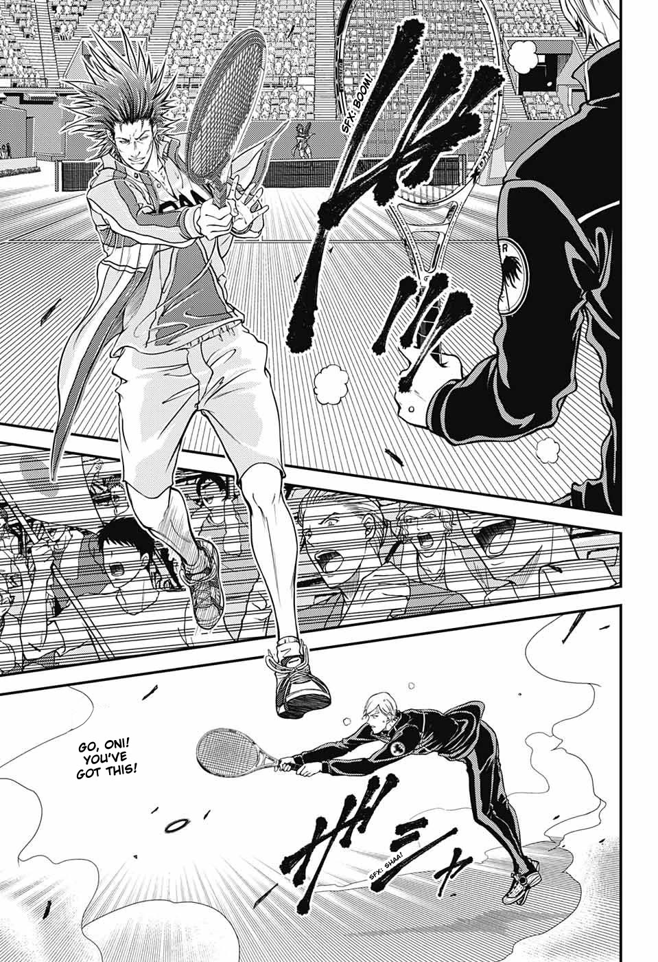 New Prince of Tennis Chapter 280 page 1 - Chapter 280: Craving for Strength